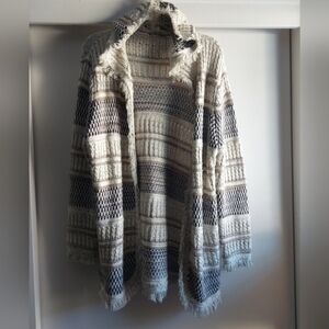 Women's XL Bohemian Boho Aztec Western Festival Hippie Cardigan Sweater Fylo